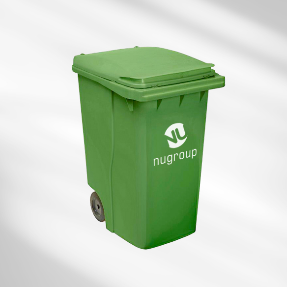 240 Litre Plastic Bin With Wheels